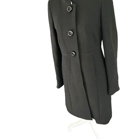 J Crew Double Cloth Wool Lady Day Pea Coat Size 2 - Picture 3 of 6